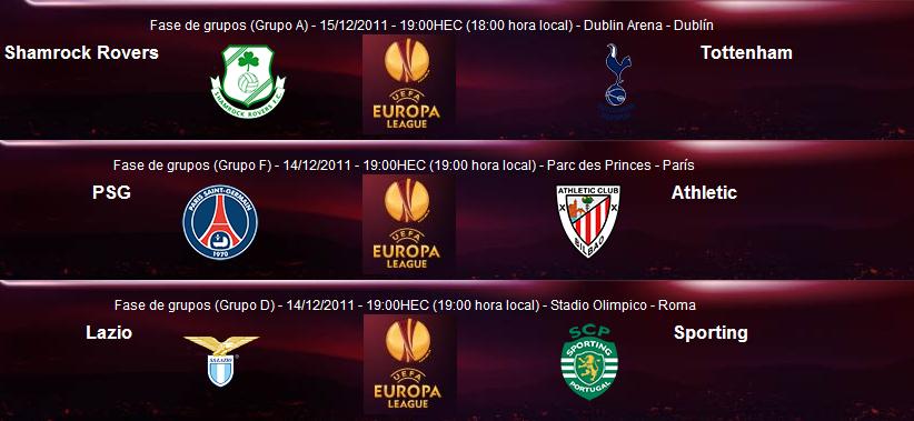 ( 10 ) Porra Europa League Jornada 6 2011-2012