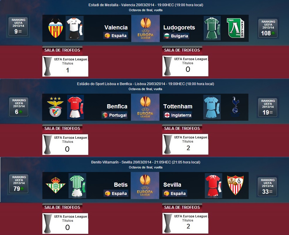 10Octavos Vuelta 2013-2014