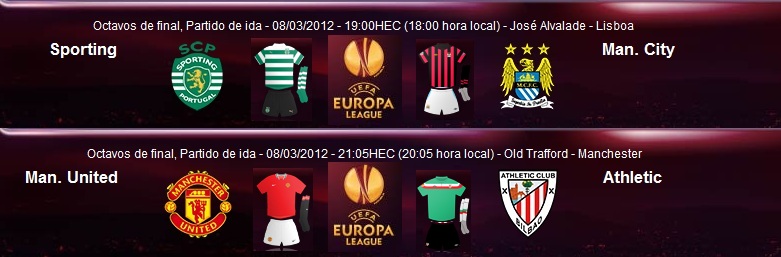( 13 ) Porra Europa League Octavos de Final IDA 2011-2012