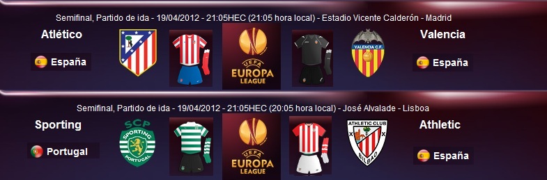 ( 17 ) Porra Europa League Semifinales IDA 2011-2012