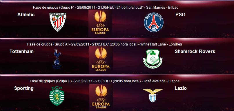 ( 6 ) Porra Europa League Jornada 2 2011-2012