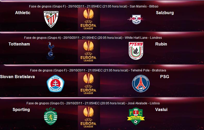 ( 7 ) Porra Europa League Jornada 3 2011-2012