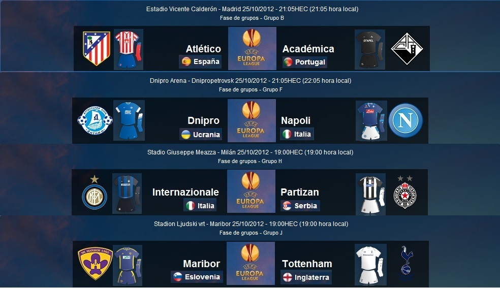 7Fase de grupos Jornada 3 2012-2013