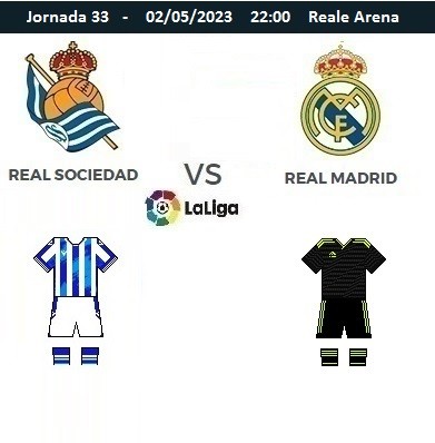 J33 real sociedad real madrid 2022 2023