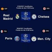 11 uefa champions league semifinales ida 2020 2021