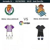 J11 valladolid real sociedad 2022 2023