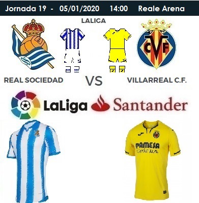 J19 real sociedad villarreal 2019 2020
