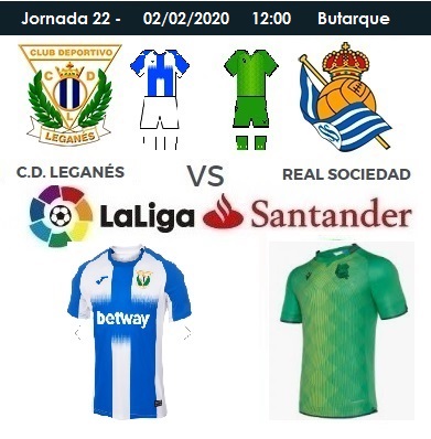 J22 leganes real sociedad 2019 2020