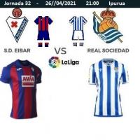 J32 eibar real sociedad 2020 2021