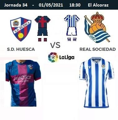 J34 huesca real sociedad 2020 2021